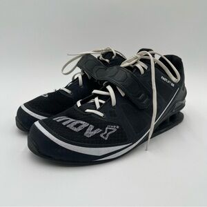 INOV-8 FASTLIFT 325 Standard Fit Black & White Womens 9.5 Men's 8 Lifting Shoes